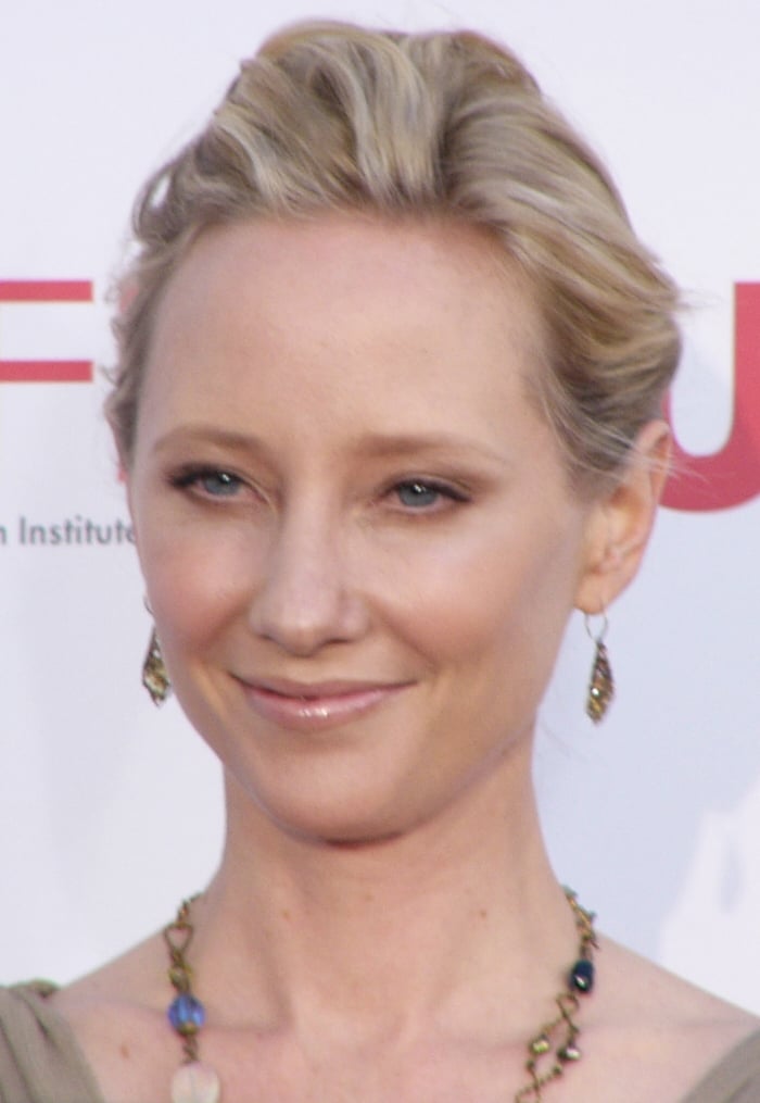 Anne Heche at a 2007 Lifetime Achievement Award ceremony for Al Pacino