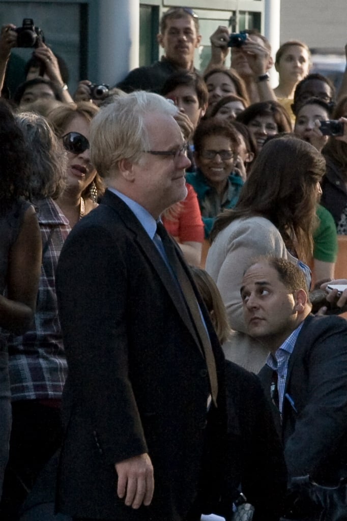 Philip Seymour Hoffman at the 2011 Toronto International Film Festival premiere of Moneyball
